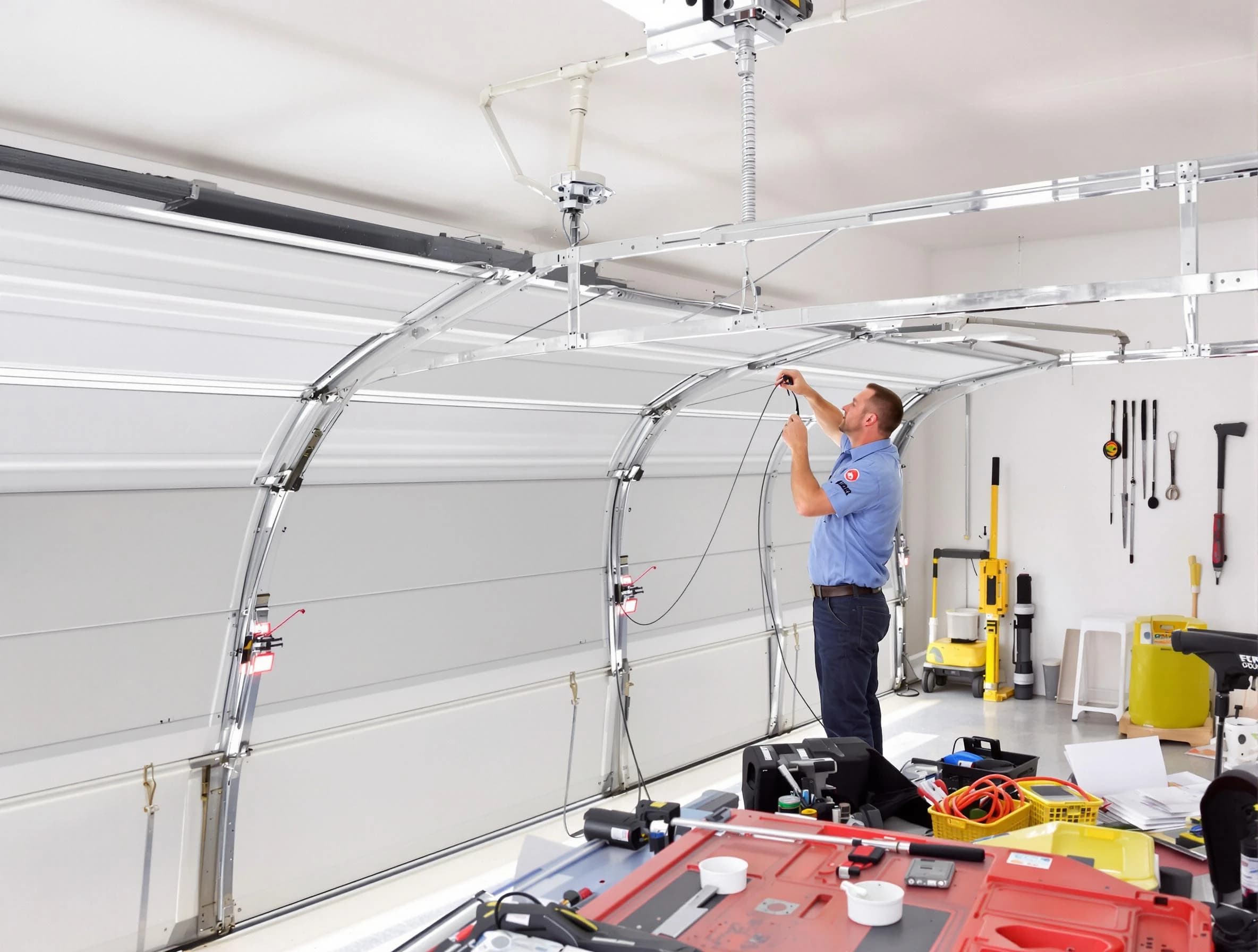 Garage door cable repair service by Victor Garage Door Repair in Victor