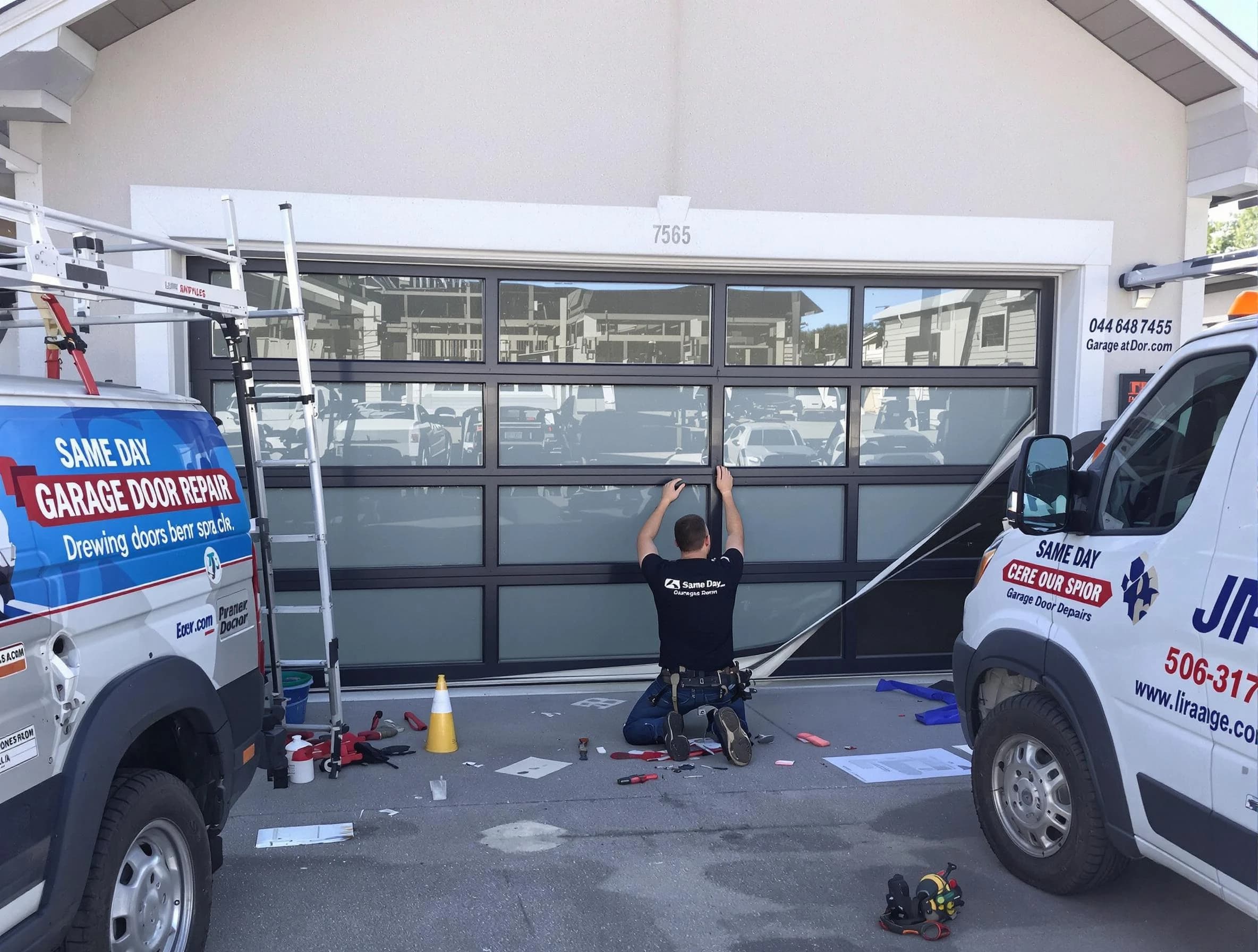 Victor Garage Door Repair providing same-day garage door repair in Victor